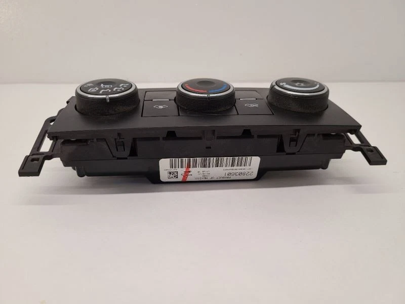 12-14 GMC SIERRA 2500 PICKUP CONTROL DE TEMPERATURA CONTROL MANUAL OPT C67 22803601 Foto 4 de 4