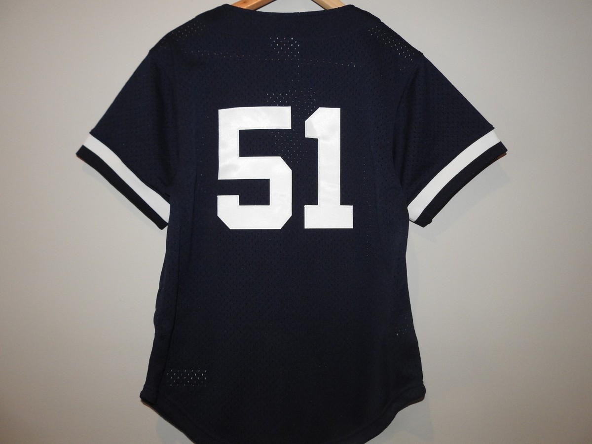 Mitchell & Ness New York Yankees #51 Baseball Jersey New Mens Size