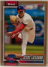 2026 Topps Series 1 Jesus Luzardo Gold /2026 Philadelphia Phillies