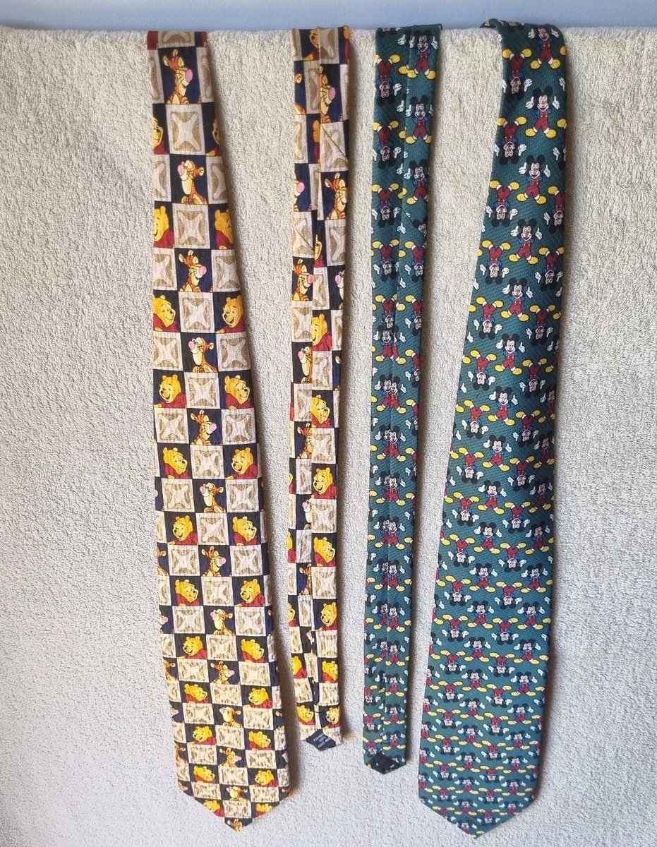 Disney's Pooh And Tigger Neck Ties LOT Of 2