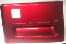 KENMORE 41982 ELITE WASHER SOAP DISPENSER DRAWER ONLY CHERRY RED