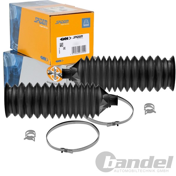 2X Spidan Faltenbalg Lenkmanschette Passend FüR Mazda 323 MX-3 MX-5 |-image