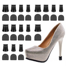 Heel Protectors Heel Caps for High Heels Boot Heel Replacement for Women Walk...