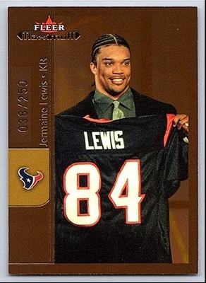 2002 Fleer Maximum To The Max  Jermaine Lewis 226 038/250