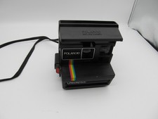 Polaroid One Step 600 Rainbow Stripe Instant Film Camera