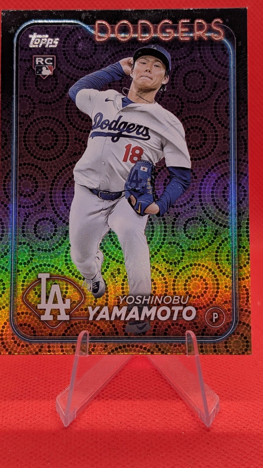 2024 Topps Series 2 - Yoshinobu Yamamoto #553 Holiday (RC)