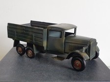 Elastolin Lineol Tippco LKW Uhrwerk Feldgrau Blechspielzeug Militär II. WK 20 cm