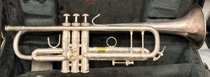 Bach Stradivarius Trumpet Model 37, Silver Finish