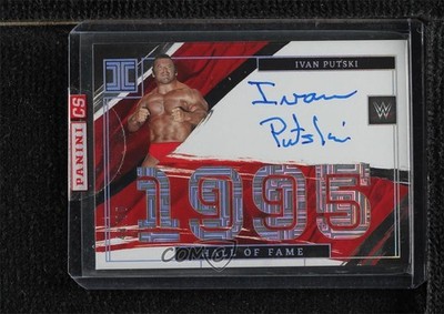 2022 Panini Impeccable WWE Hall of Fame Signatures 48/95 Ivan Putski Auto 0c3
