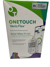 NIB One Touch Verio Flex Meter Blood Glucose Monitoring System -Exp: 1/31/2029