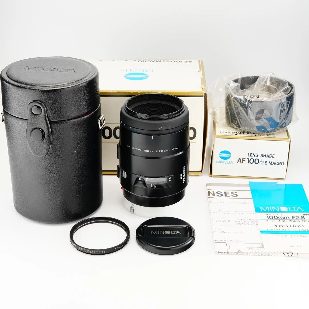 Minolta f/2.8 Camera Lenses 100mm Focal for sale | eBay
