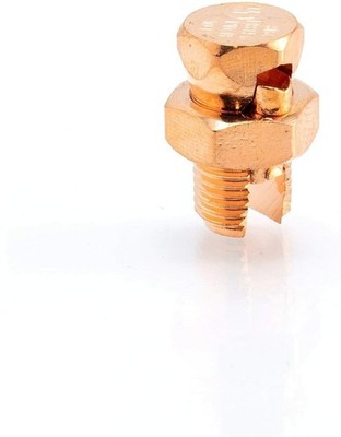 Split Bolt Connector - Max Strength - Size 8 Gauge Copper Wires - UL, 4 Pack