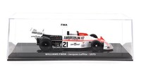 Modellauto Statisch Centauria Williams F1 FW04 1975 Laffite Vitrine 1/24