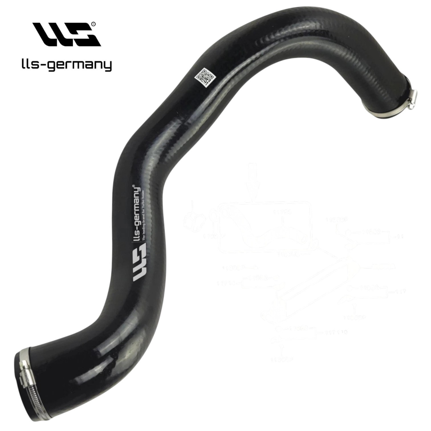 Intercooler Hose For MITSUBISHI OUTLANDER III 2.2 DI-D / 4WD 1505A568