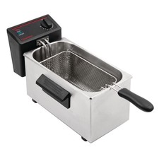 Caterlite Light Duty Single Tank Single Basket Countertop Electric Fryer 2kW - G