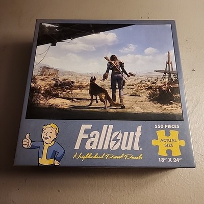 USAopoly Fallout 4  Neighborhood Patrol  550pc Jigsaw Puzzle 2016 (18  by 24 )