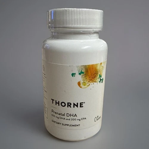 Thorne, Prenatal DHA, 60 Gelcaps Sealed Exp 5/2026 Fast Shipping