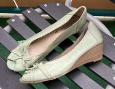 HIMMELBLAU by LOLA PALTINGER Pumps High Heels Mintgrün Echt Leder Gr. 40 6,5