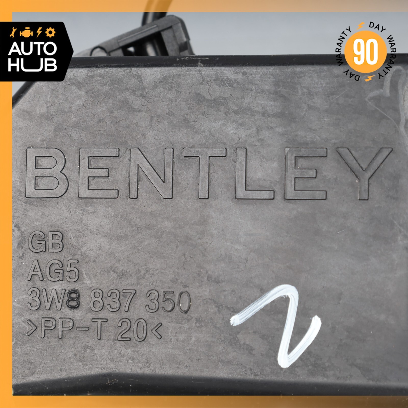 03-10 Bentley Continental GT Front Right Door Lock Latch Keyless Go OEM 61k
