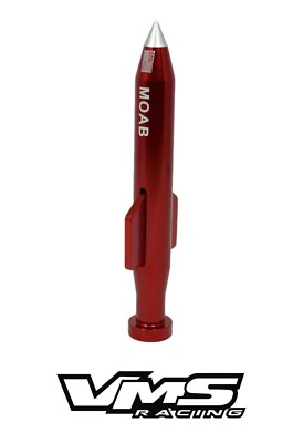 VMS MOAB Red Antenna for Chevy Silverado and GMC Sierra 2007 and Newer