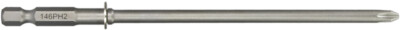 Bit für Magazinschrauber, 146 mm Bits, Bosch MA 55, PH-2, Torx, PZ-2, SQ-2