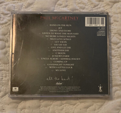 Paul McCartney All the Best CD | eBay