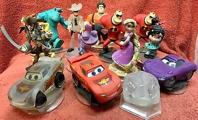 XBOX 360 Disney Xfinity Game Pieces and Characters/Figures Lot