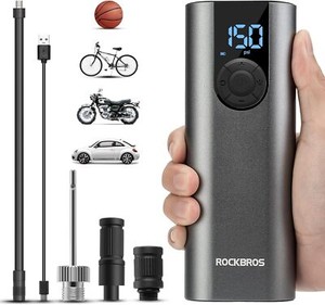 Tire Inflator Portable Air Compressor Cordless Air Pump for Car Tires 150PSI