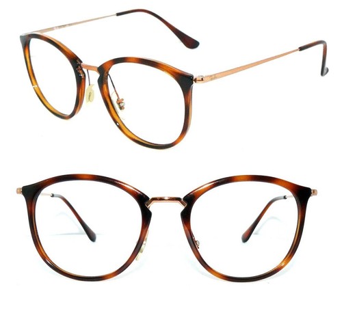 RAY BAN BRILLE BRAUN GOLD 7140 5687 DAMEN 7073 SONNENBRILLE 2448 NEU 4253 HERREN