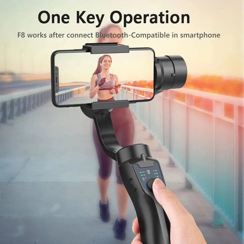 3-Axis Handheld Gimbal Stabilizer for Smartphones Anti-Shake Phone Holder - Image 3 of 4