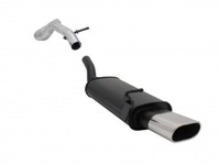 Novus Sport-Auspuff SchalldäMpfer +Abe 135X75Mm Oval GeböRdelt FüR Audi A3-8L
