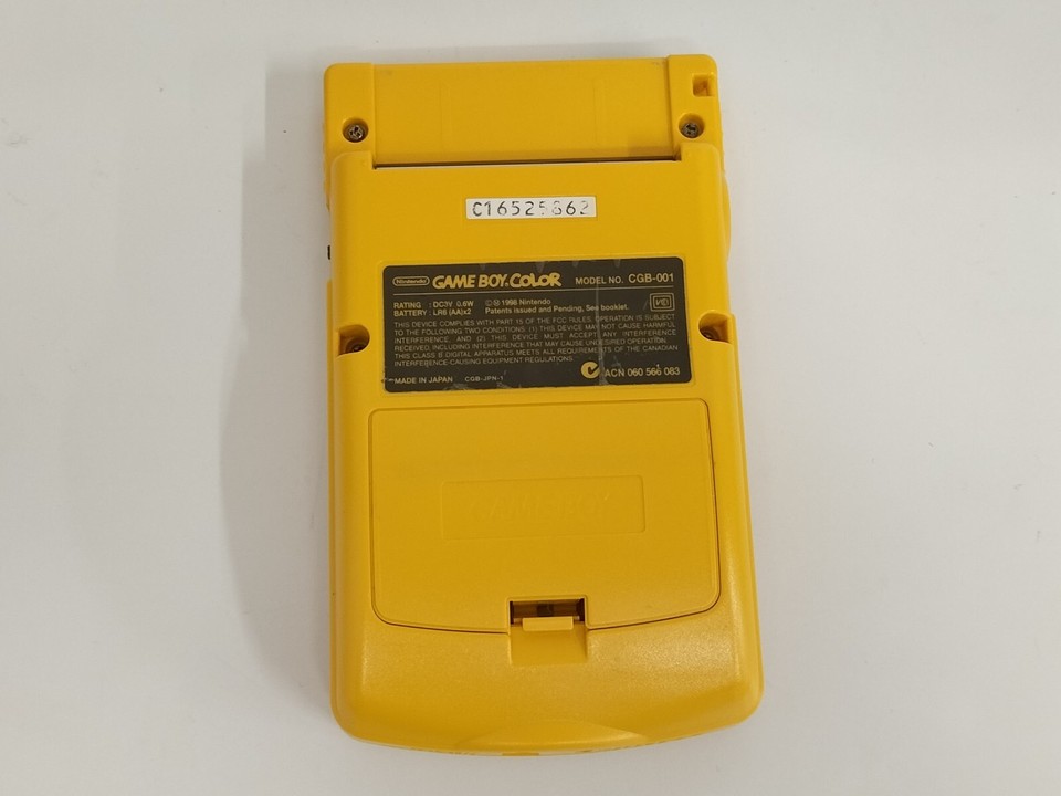 L2247 Ship Free Nintendo Gameboy Color console Yelow Japan GBC JUNK eBay