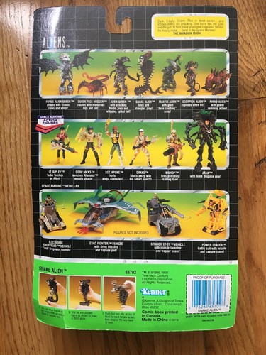 Vintage Aliens "Snake Alien" 1992 - Picture 5 of 5