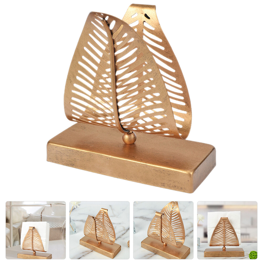 Creative Tabletop Napkin and Paper Towel Holder in Sleek Silverware Design