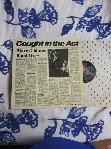 STEVE GIBBONS BAND - Caught in the Act - Vinyle MCA-2305 - Photo 1/1