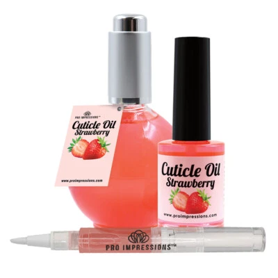 Pro Impressions Strawberry Cuticle Oil (manicure pedicure)