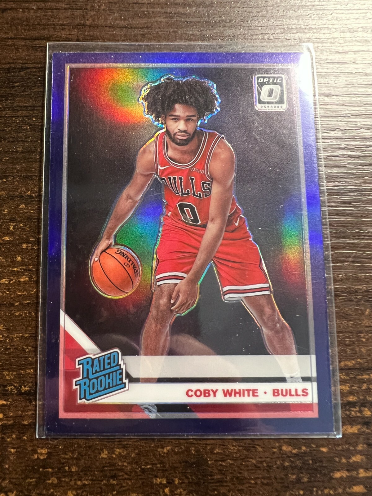 A122,560 - 2019-20 Donruss Optic Purple #180 Coby White RR