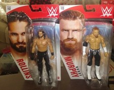 WWE Basic 112 Seth Rollins (Messiah) & 113 Buddy Murphy (Disciple) Action Figure