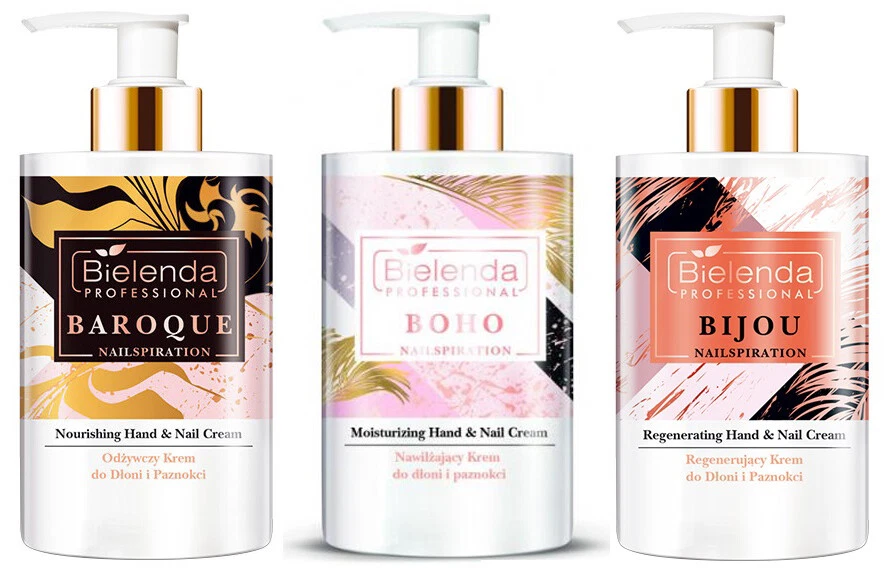 Bielenda Professional Regenerating Moisturising Nourishing Hand Nail Cream 300ml