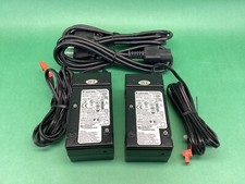  2 PACK EXTRON POWER SUPPLY 28-071-57LF 12VDC 12V 1.0A CABLE CORD