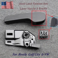 For VW Beetle Golf City Hood Latch Release Arm / Lever Handle & Bracket Kit