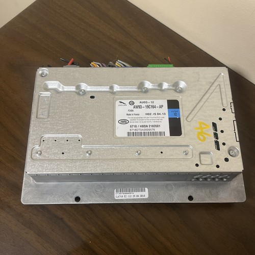 10 11 2010 2011 JAGUAR XJ XJL RADIO AUDIO SOUND AMP AMPLIFIER AW93-19C164-AP - Picture 3 of 4