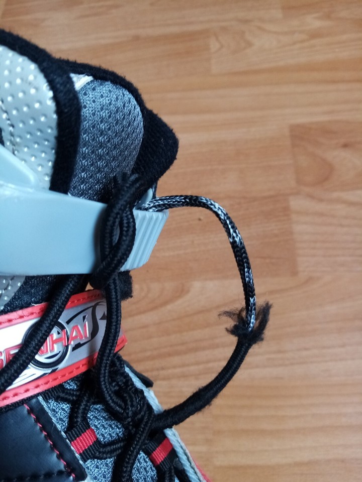 senhai roller Skates Size Small 3336 Red And Black adjustable eBay