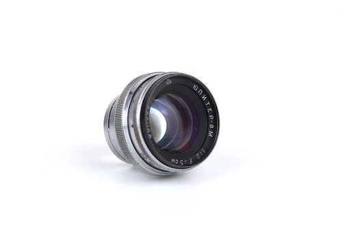 JUPITER 8 RED P Soviet Lens 50mm f/2 copy Sonnar Mount CONTAX RF s/n: 6011590