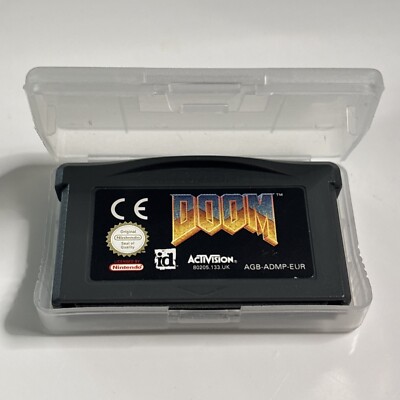 GAMEBOY ADVANCE DOOM 1 SPIEL & HÜLLE ORIGINAL NUMMER 22
