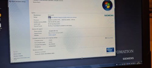 SIEMENS Simatic Field PG M3 6ES7715 with TIA Portal Siemens Step7 Lenze software - Picture 11 of 11