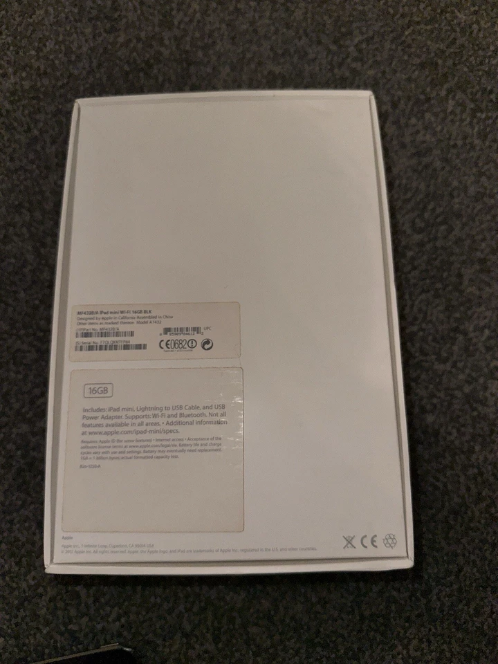 Apple Ipad Mini 1 Retina 16GB Unlocked WIFI - Space Grey - Image 3 of 4