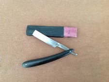 Wade Butcher Sheffield Straight Razor in Half Coffin
