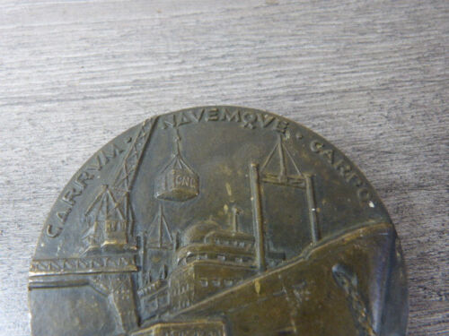 médaille en bronze creation  de la compagnie CNC  1948 (smd3) - Photo 1/4