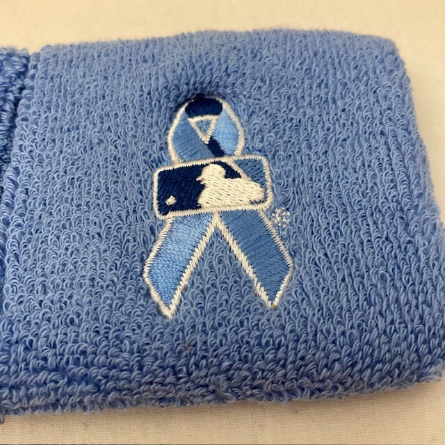 MLB リストバンド　父の日　ブルー(水色系) MLB リストバンド 父の日 ブルー(水色系) MLB リストバンド 父の